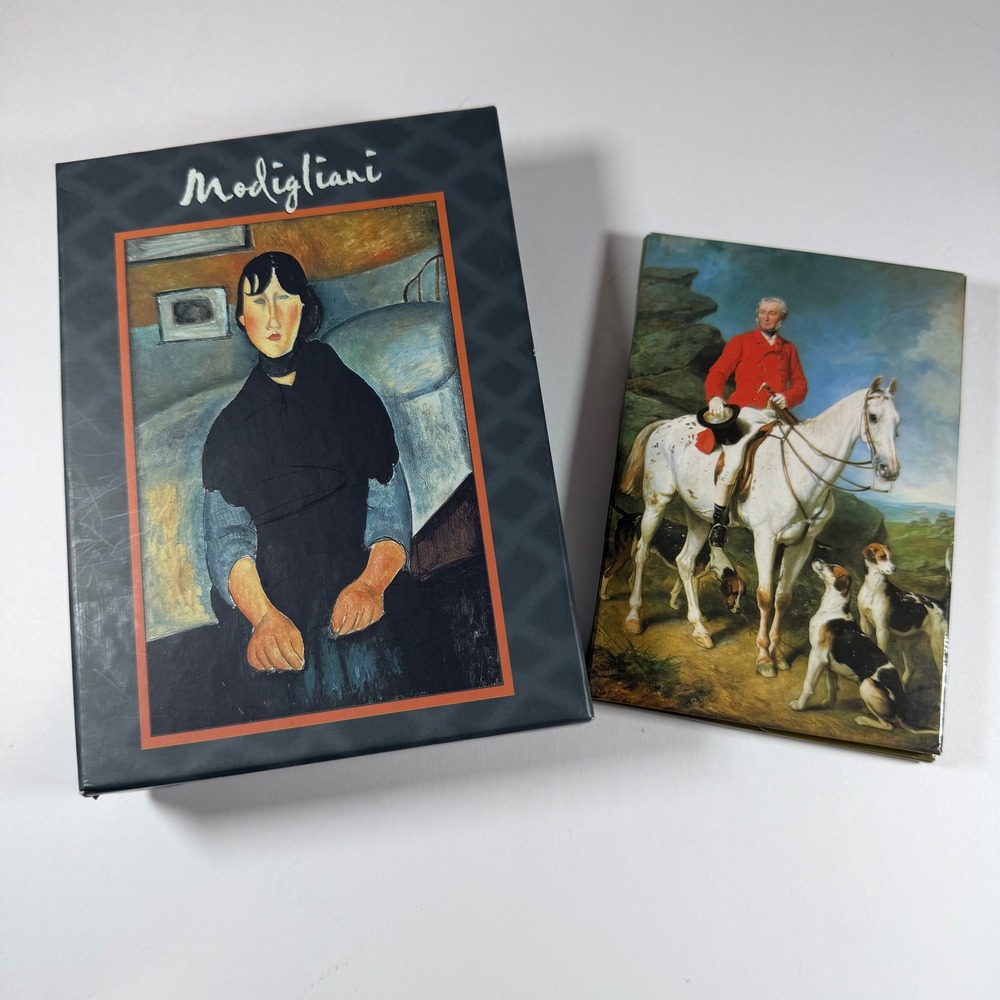 Famous Artist Notecard Bundle Partial Sets Modigliani,‎ Hardy & Grant Art